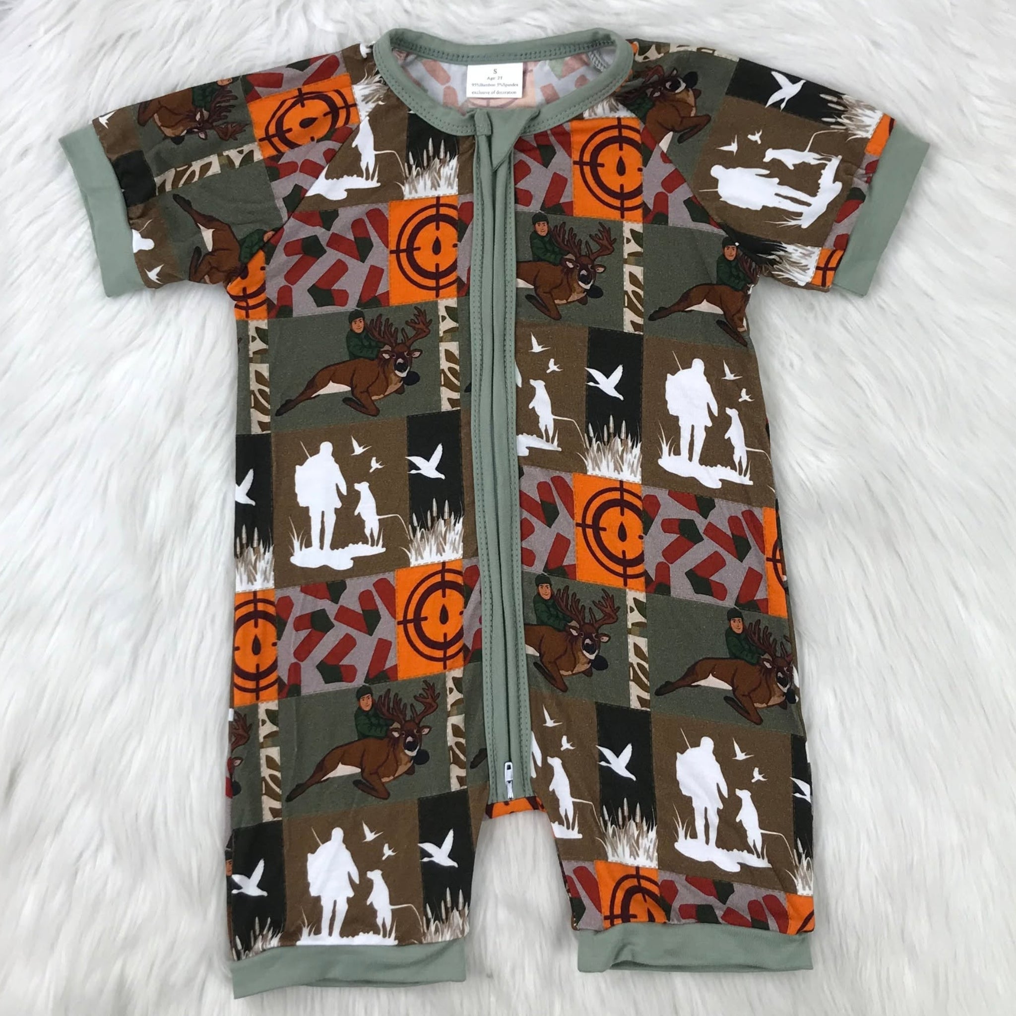 Bamboo camo outfit