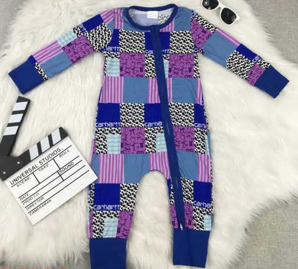 Blue and Purple bamboo sleeper
