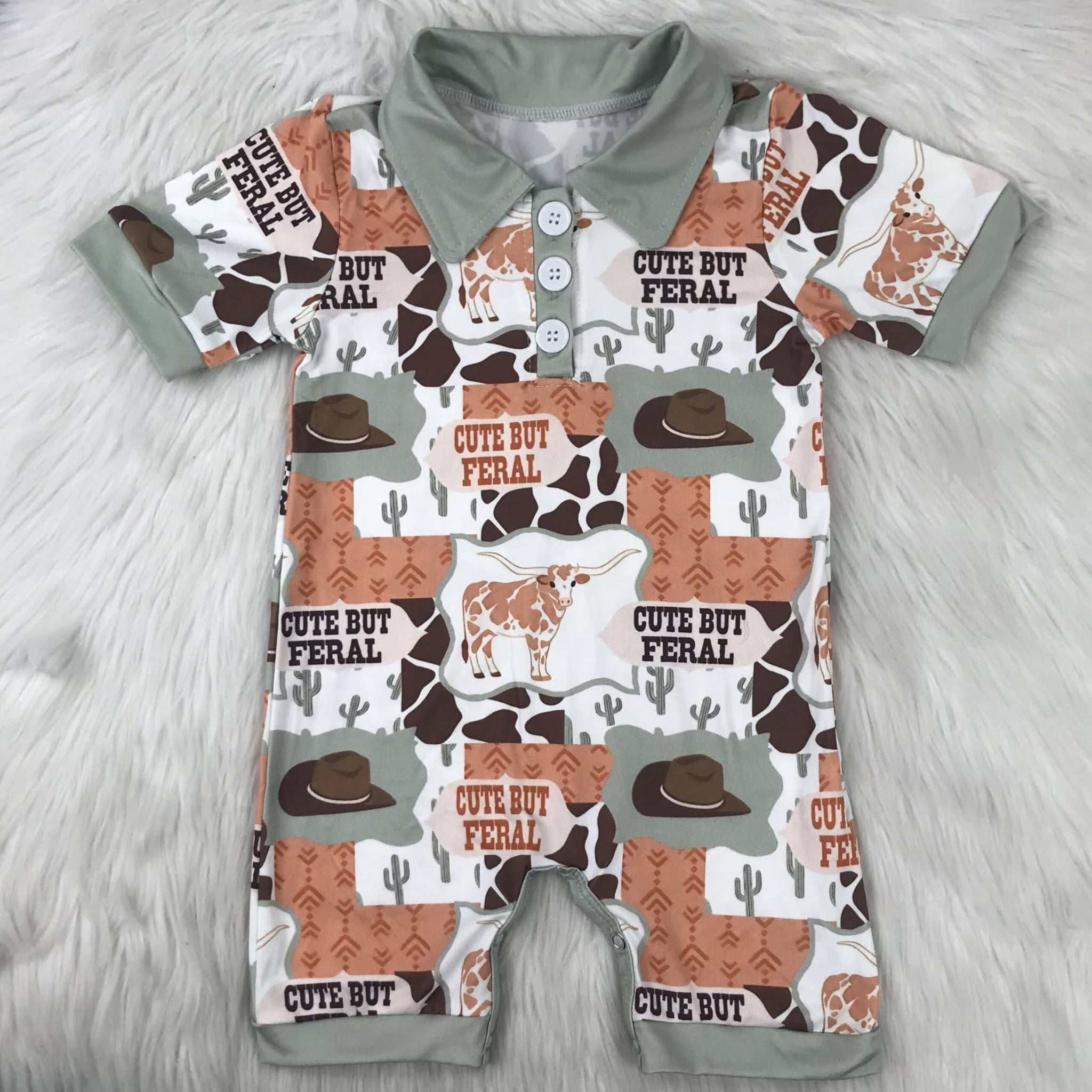 Cute but Feral longhorn outfit