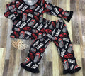 Girls Bamboo Checkered Pjs