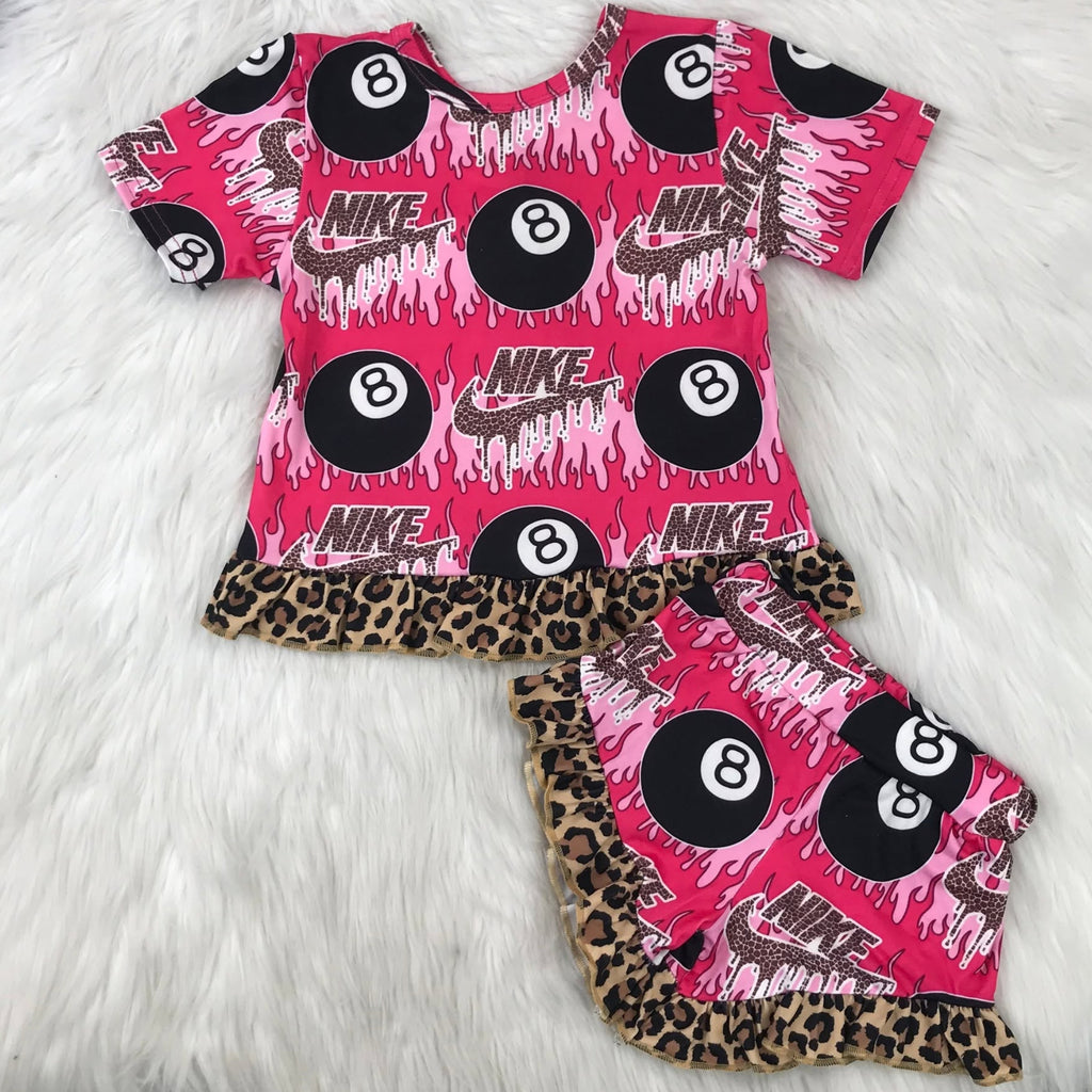 Pink 8 ball outfit
