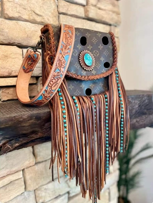 western crossbody inspired LV