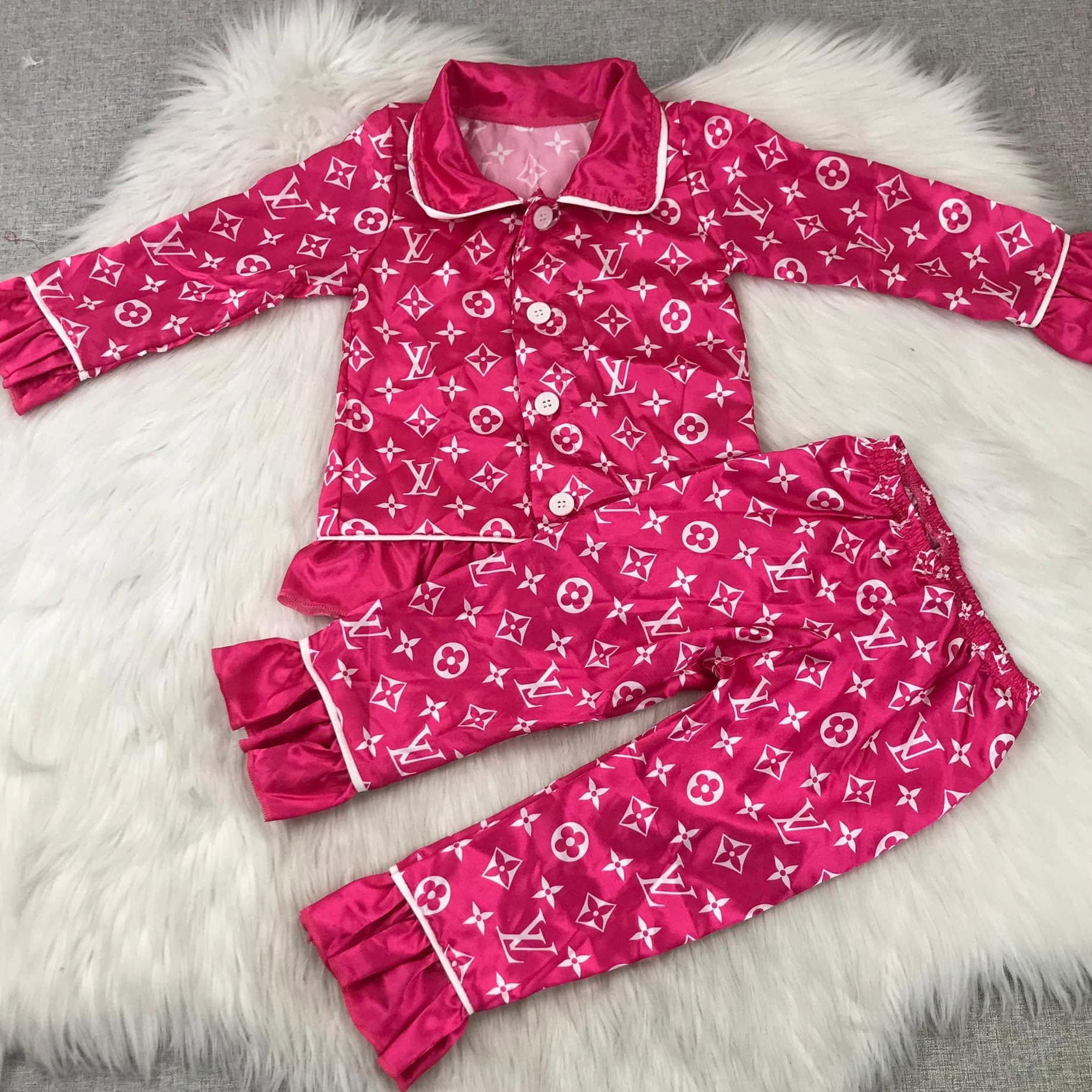 Kids silk PJs