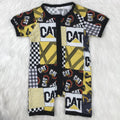 yellow and black bamboo outfit